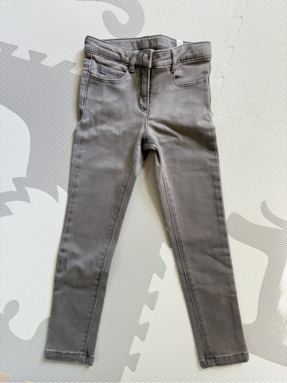 Jacadi Kids' Gray Stretch Skinny Jeans